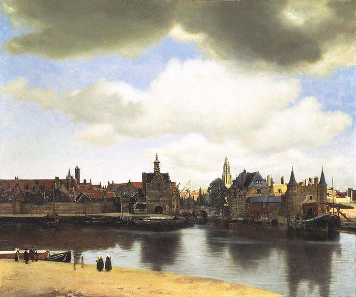 Johannes Vermeer View of Delft, Sweden oil painting art
